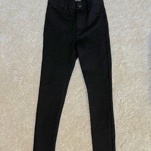 ZARA TRAFALUC Button Legging Black